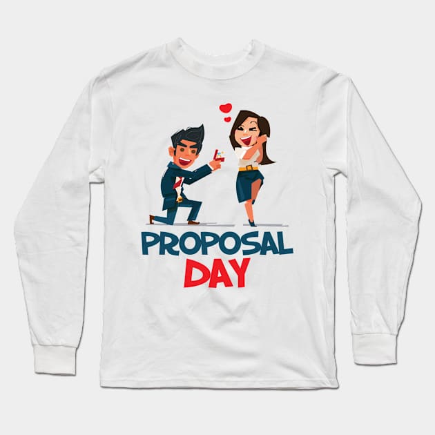 20th March - Proposal Day Long Sleeve T-Shirt by fistfulofwisdom